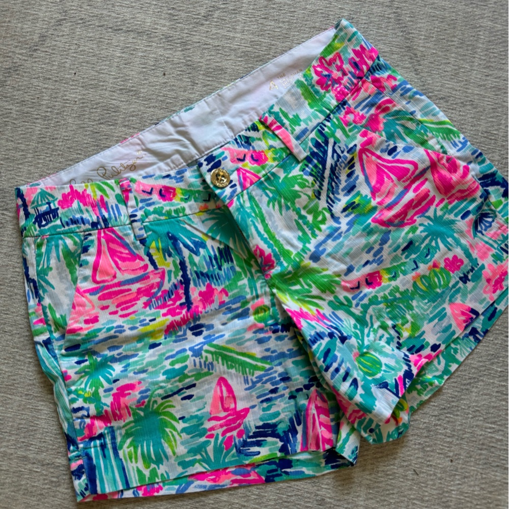 Preppy Lilly Puiltzer Callahan shorts